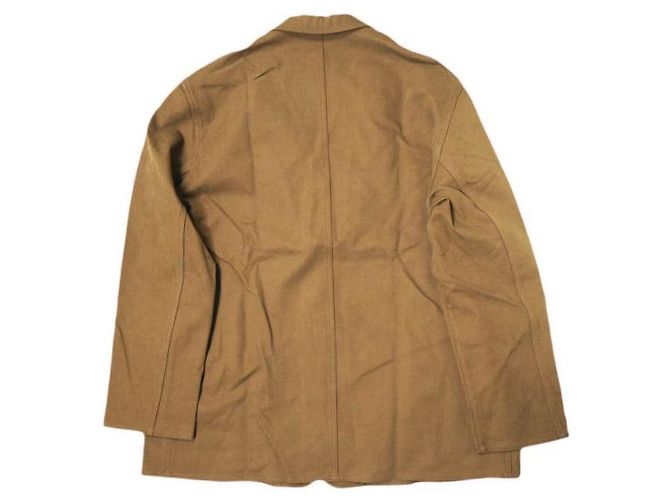 Autre Marque Chaqueta de algodón de doble tela a cuadros Castaño - vista 2