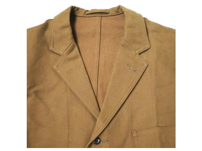 Autre Marque Chaqueta de algodón de doble tela a cuadros Castaño - vista 4