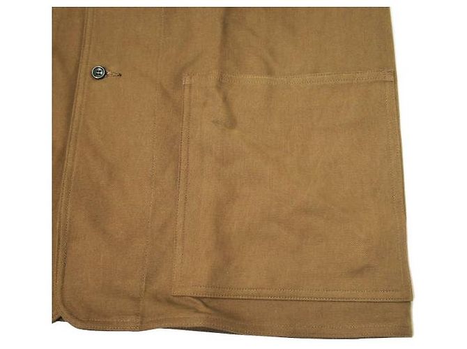 Autre Marque Chaqueta de algodón de doble tela a cuadros Castaño - vista 5