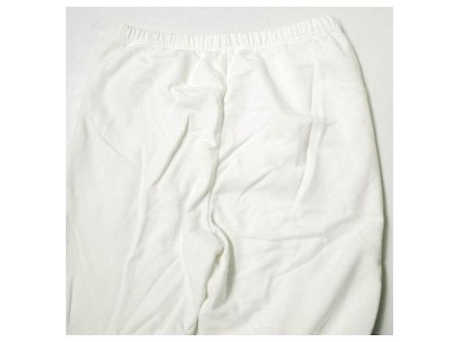 Autre Marque Pantalones de chándal de mezcla de algodón orgánico YLEVE y felpa pesada Blanco - vista 5