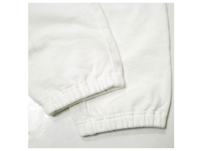 Autre Marque Pantalones de chándal de mezcla de algodón orgánico YLEVE y felpa pesada Blanco - vista 6