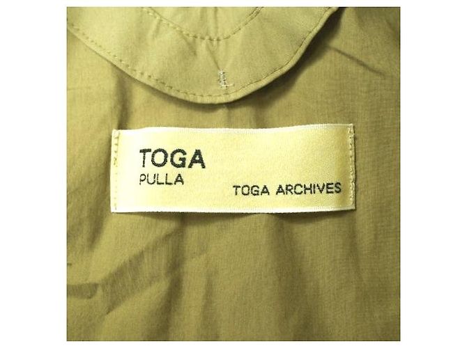 Autre Marque Vestido de algodón nylon TOGA PULLA TP21-FH217 Verde Caqui - vista 6