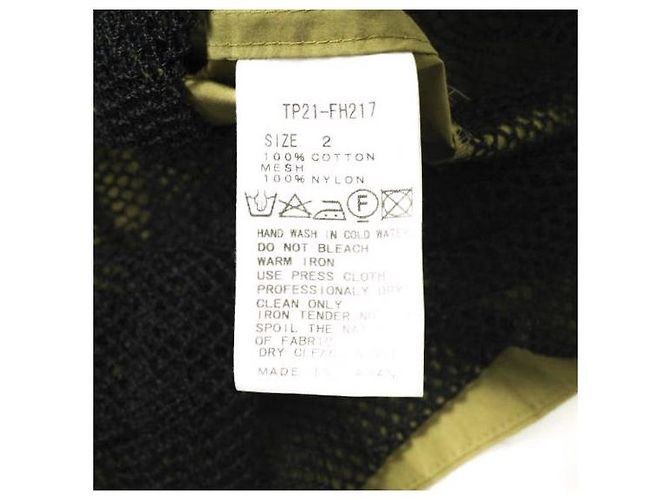 Autre Marque Vestido de algodón nylon TOGA PULLA TP21-FH217 Verde Caqui - vista 7