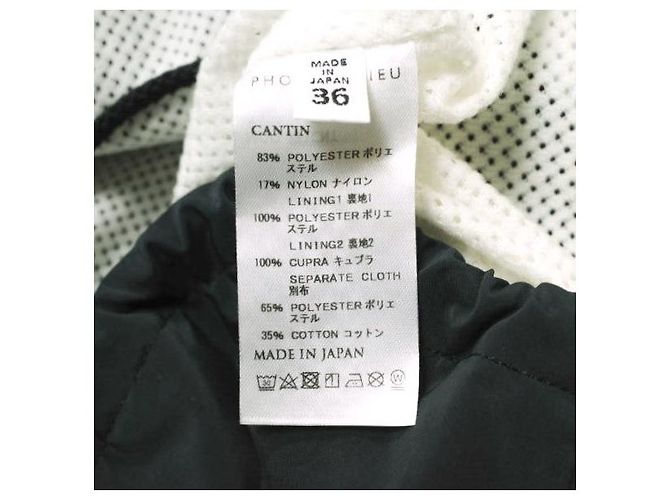 Autre Marque CHAQUETA COACH DE POLIÉSTER NYLON PHOTOCOPIEU CANTIN Negro - vista 10