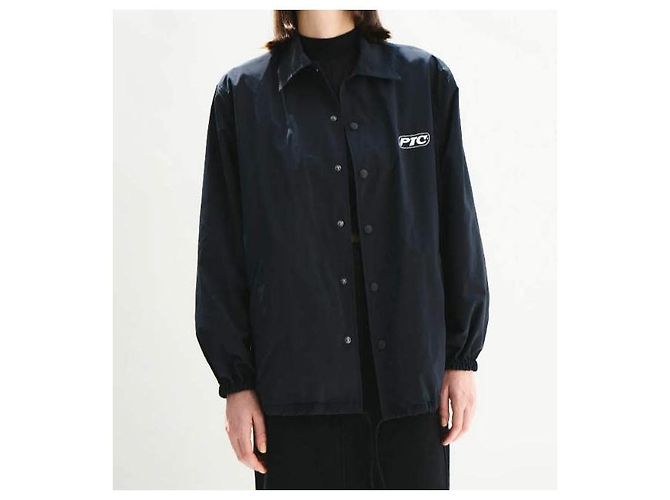 Autre Marque CHAQUETA COACH DE POLIÉSTER NYLON PHOTOCOPIEU CANTIN Negro - vista 3