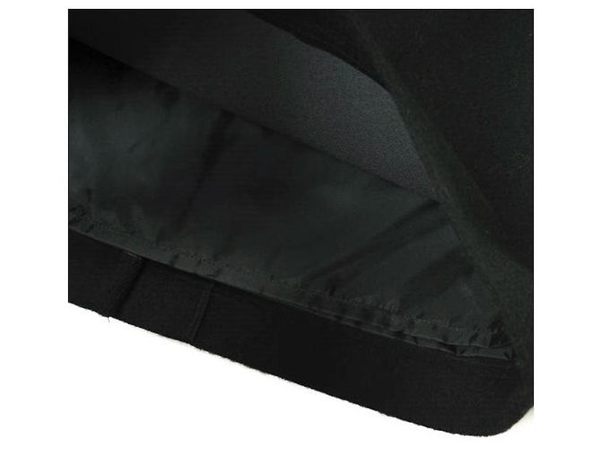 Woll-Polyester-Rock tao COMME des GARCONS Schwarz - Ansicht 8