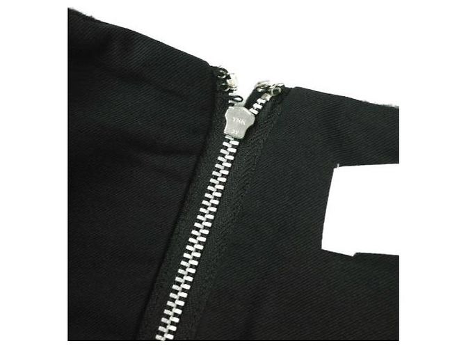 Woll-Polyester-Rock tao COMME des GARCONS Schwarz - Ansicht 9