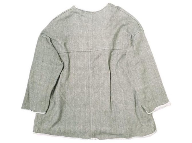 Autre Marque BAUMWOLL-SWEATSHIRT UCU1804-1 UNDERCOVER Grau - Ansicht 2