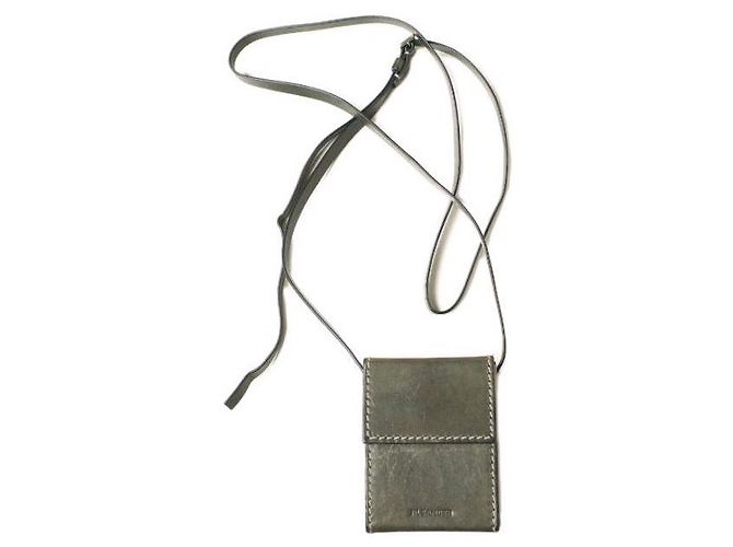 Jil Sander BOX CROSSBODY Ledertasche Bronze - Ansicht 3