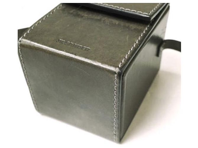 Jil Sander BOX CROSSBODY Ledertasche Bronze - Ansicht 5