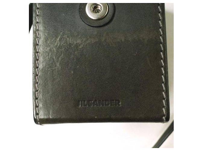 Jil Sander BOX CROSSBODY Ledertasche Bronze - Ansicht 9