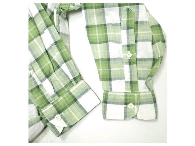 Autre Marque Vestido de algodón BEAMS BOY de INDIVIDUALIZED SHIRTS Verde - vista 5