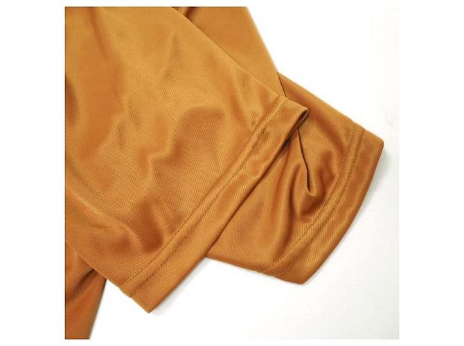 Autre Marque PERVERZE Lange Kleid aus Polyester Orange - Ansicht 4