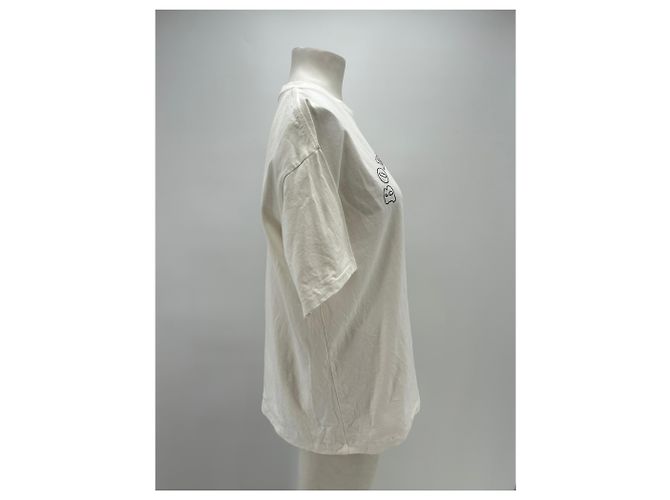 Johnnie Boden Camiseta blanca con bordado de caballo en algodón - vista 3