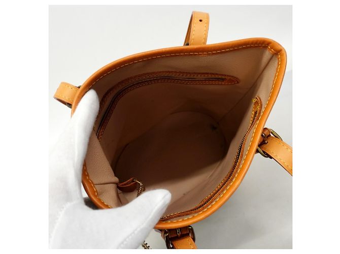 Borsa Tote Bucket PM Monogram Louis Vuitton Marrone - vista 4