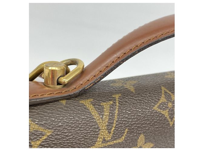 Borsa Monceau 28 Monogramma Louis Vuitton Marrone - vista 10