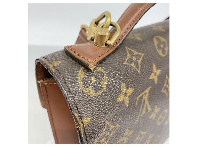 Borsa Monceau 28 Monogramma Louis Vuitton Marrone - vista 12