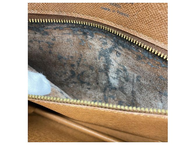 Borsa Monceau 28 Monogramma Louis Vuitton Marrone - vista 6