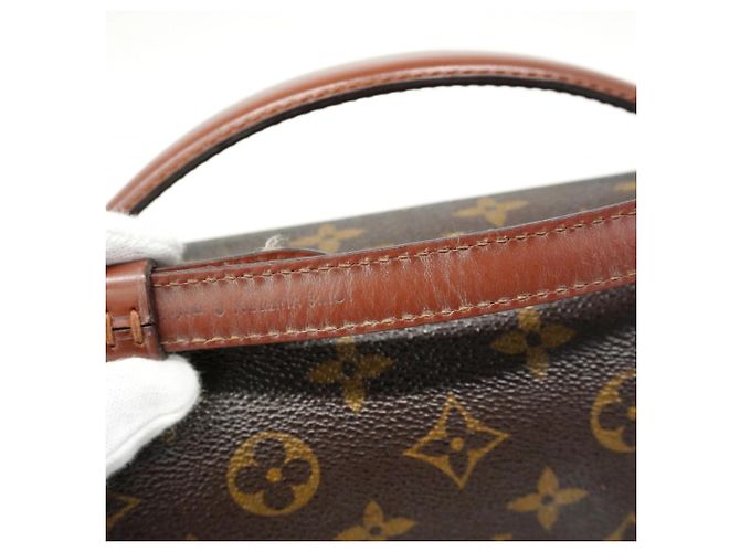 Borsa Monceau 28 Monogramma Louis Vuitton Marrone - vista 12