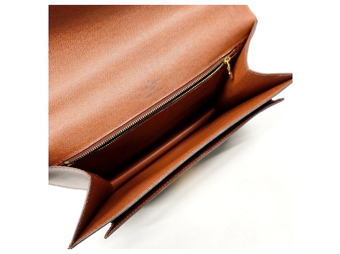 Borsa Monceau 28 Monogramma Louis Vuitton Marrone - vista 4