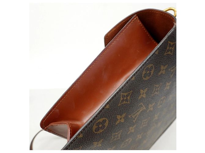 Borsa Monceau 28 Monogramma Louis Vuitton Marrone - vista 9