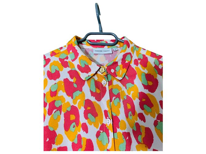 Autre Marque Fabienne Chapot Top Shirt Viscose Mehrfarbig - Ansicht 2