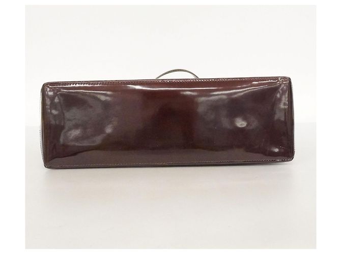 Borsa Tote Vernis Wilshire MM di Louis Vuitton Bordò - vista 3
