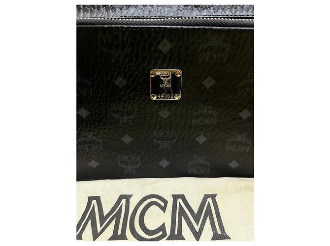 Borsa a tracolla MCM Visetos Nero - vista 2