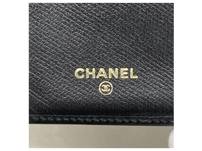 Timeless Cartera larga de cuero negro Chanel - vista 4