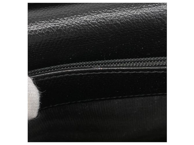 Timeless Cartera larga de cuero negro Chanel - vista 7
