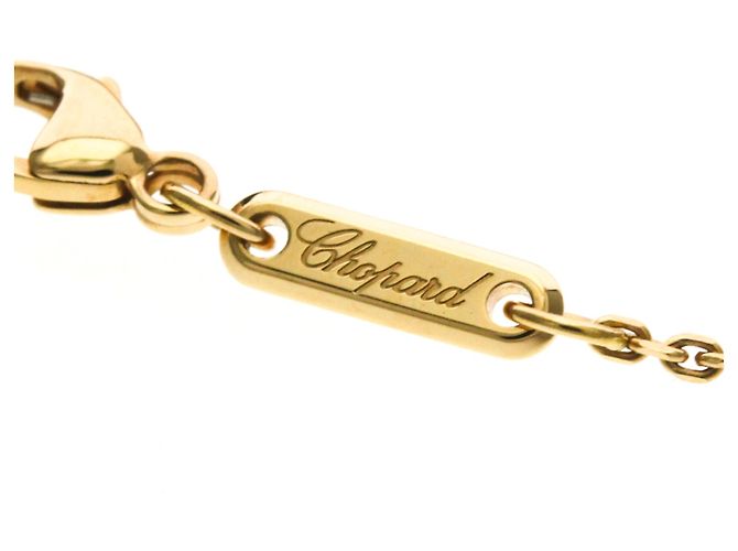 Collier Pendentif Chopard Happy Diamonds en Or Rose (18K) - vue 10