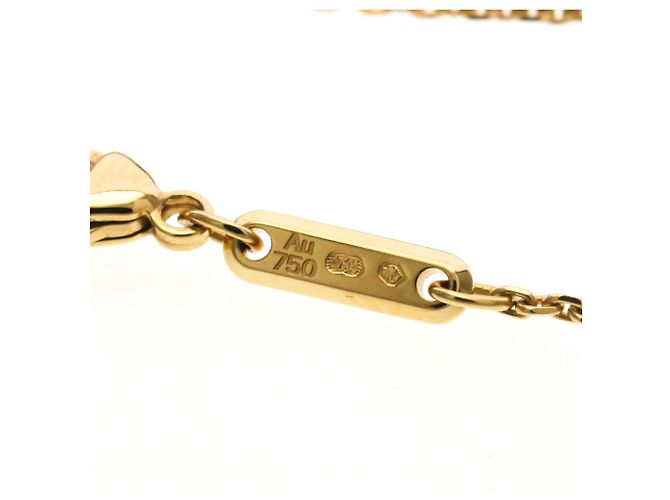Collier Pendentif Chopard Happy Diamonds en Or Rose (18K) - vue 12