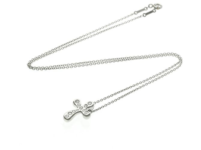 Tiffany & Co Collana con Diamante Incrociato Tiffany - vista 15