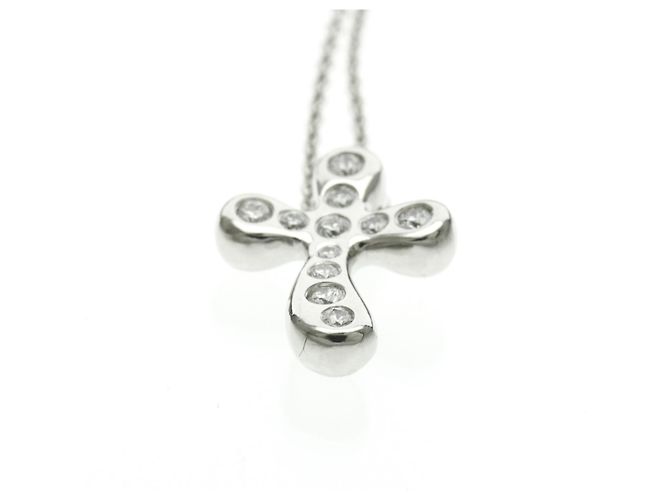 Tiffany & Co Collana con Diamante Incrociato Tiffany - vista 4