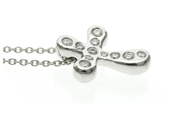 Tiffany & Co Collana con Diamante Incrociato Tiffany - vista 5