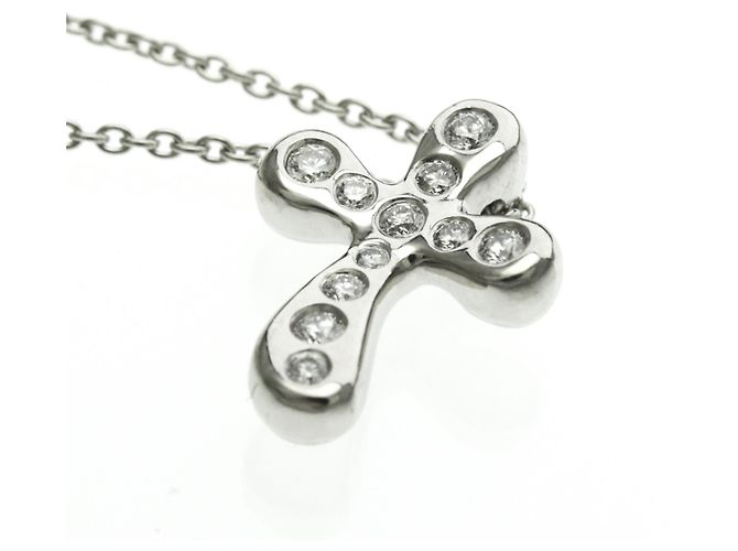 Tiffany & Co Collana con Diamante Incrociato Tiffany - vista 7