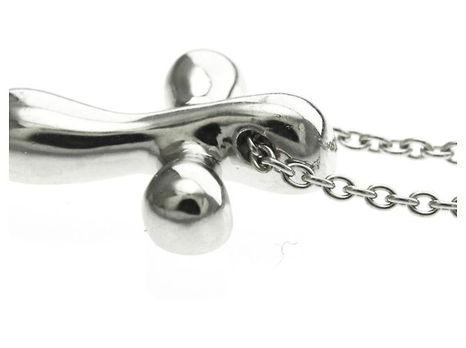 Tiffany & Co Collana con Diamante Incrociato Tiffany - vista 8