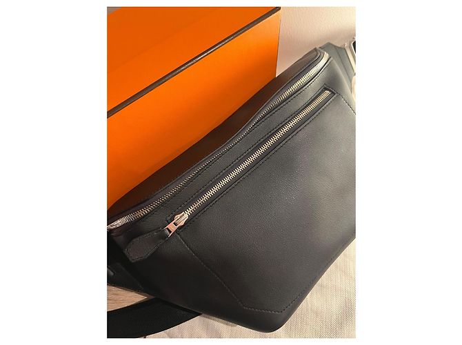 Sac à dépêches Hermès Cityslide Cross GM – AW17 – H073790CB Nero - vista 2