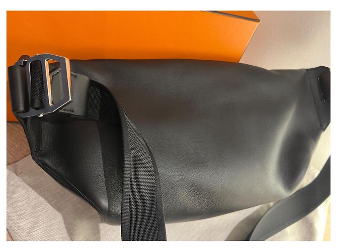Sac à dépêches Hermès Cityslide Cross GM – AW17 – H073790CB Nero - vista 8