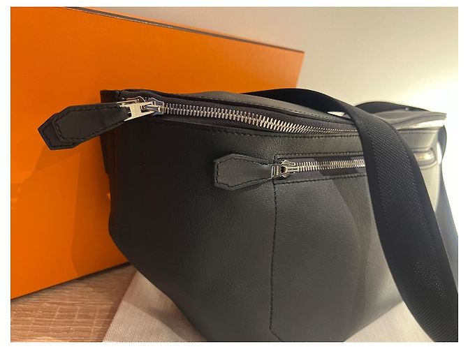 Sac à dépêches Hermès Cityslide Cross GM – AW17 – H073790CB Nero - vista 9