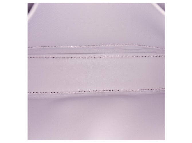 Céline Borsa a spalla Claude in pelle di vitello lucida viola di Celine Porpora - vue 4