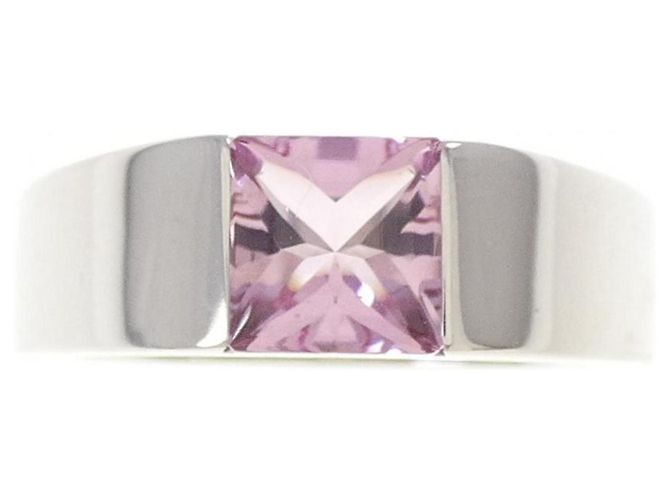 Cartier Tank Ring aus Weißgold mit Turmalin - Ansicht 2