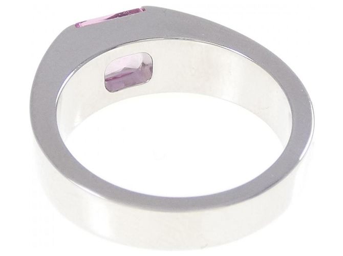 Cartier Tank Ring aus Weißgold mit Turmalin - Ansicht 3