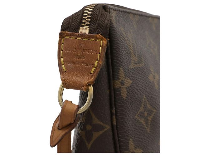 Louis Vuitton Monogram Pochette Accessoires Handtasche Braun Monogramm - Ansicht 6