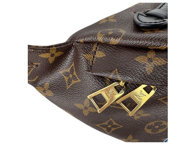 Louis Vuitton Monogram Macassar Fanny Pack Brown - view 6