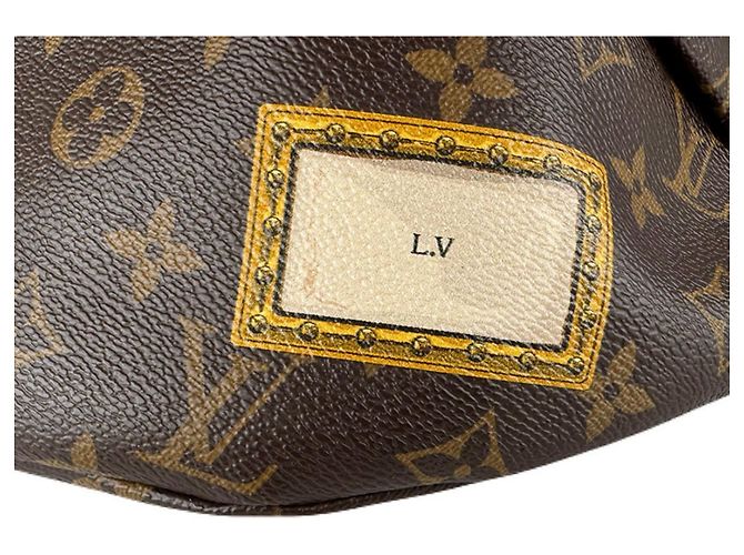 Louis Vuitton Monogram Macassar Fanny Pack Brown - view 9