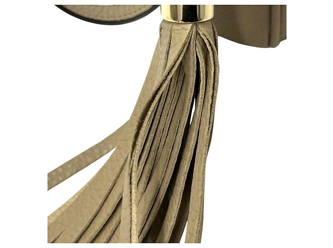Borsa in pelle beige da donna Gucci - vista 13