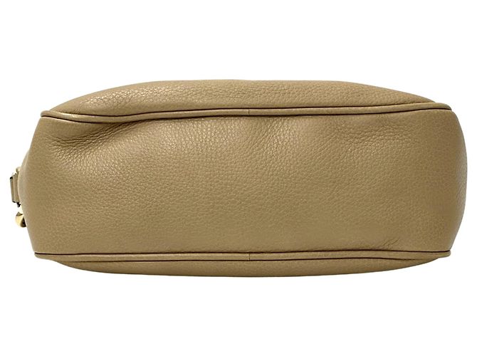 Borsa in pelle beige da donna Gucci - vista 3