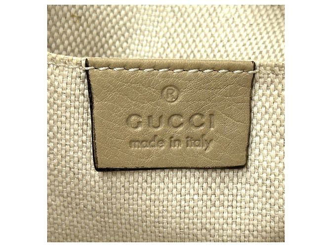 Borsa in pelle beige da donna Gucci - vista 5