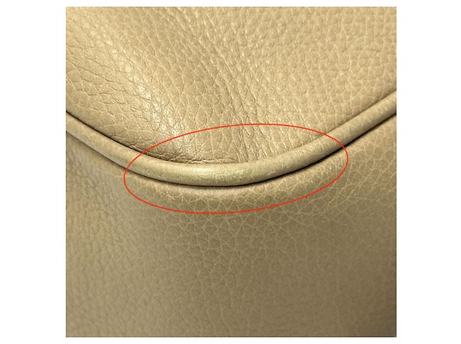 Borsa in pelle beige da donna Gucci - vista 9